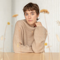 Daisy Pullover Kit - Sandnes Garn Sunday & Isager Silk Mohair