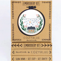 Cozy Blue - Golden Slumbers Embroidery Kit