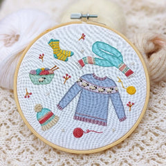 Wooliest Season Embroidery Class with Knitted Bliss
