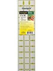 Omnigrid Ruler 3" x 18" with Angles