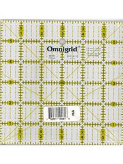 Omnigrid 6" x 6" Ruler with Angles