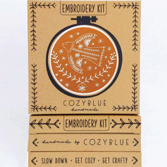 Cozy Blue - Wintersong Embroidery Kit