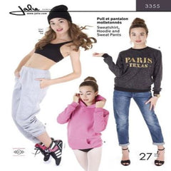 Jalie Pattern - Sweatpants, Sweatshirt and Hoodie