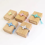 Cohana Glass Sewing Pins in a Cherry Box