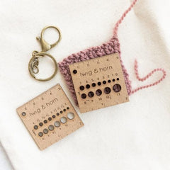 Twig & Horn - Gauge Ruler Keychain