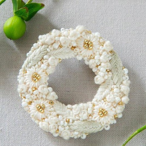 Piece - K.omono Brooch Kit White (PHC-084-1)