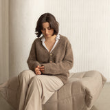 Valentina Cardigan Kit - Pascuali & Knitting for Olive