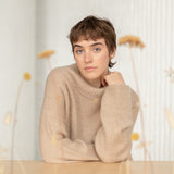 Daisy Pullover Kit - Isager Tvinni & Knitting for Olive Soft Silk Mohair