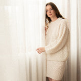 Divino Pullover  Kit - Sandnes Garn - Natural