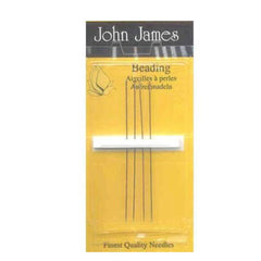 John James Beading and Embroidery Needles size 12