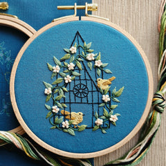 Jessica Long Embroidery - Bird Hand Embroidery Craft Kit