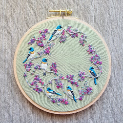 Jessica Long Embroidery - Birds & Blooms Embroidery