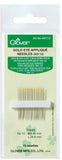 Clover - Gold Eye Applique Needles (497)