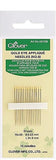 Clover - Gold Eye Applique Needles (497)