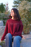 Jenna Pullover- Laman Shetland and Lamana Premia