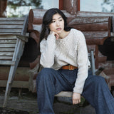 Water Lilies Cardigan & Pullover Kit - Filcolana Arwetta and Tilia