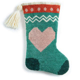 Felicia -  Christmas Stocking Embroidery Kit - Heart