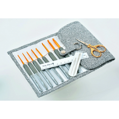Etimo Crochet Hooks Set Silver TES-002