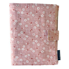 Kinki Amibari Shirotake Interchangeable Needle Set - 5" / 12.5cm with 4 Needle Sizes / Pink Cherry Blossom