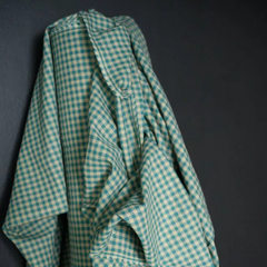 Merchant & Mills Maria Teal Cotton/Linen