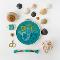 RikRack - Mermaid Embroidery Kit