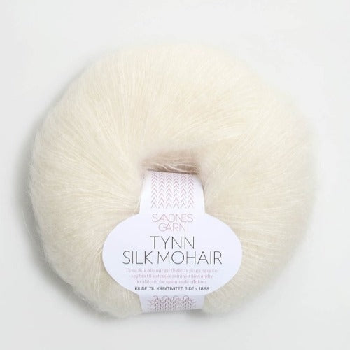 Sandnes Garn - Tynn Silk Mohair Natural 1012