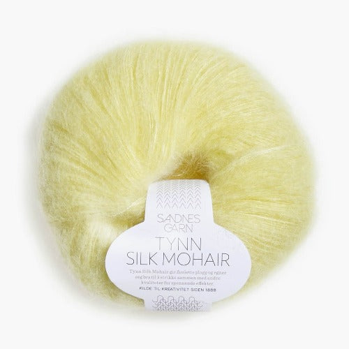 Sandnes Garn - Tynn Silk Mohair Light Yellow 2101