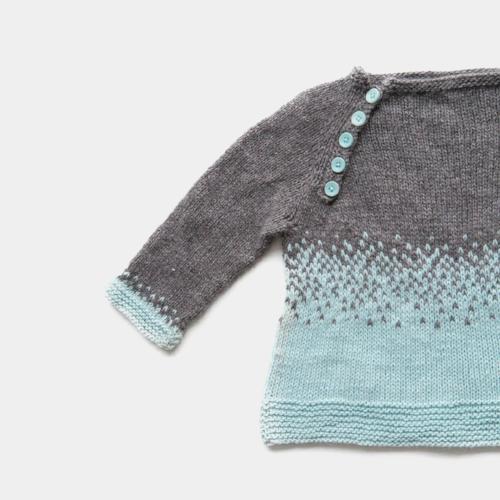 Snow Drift Baby Sweater Kit