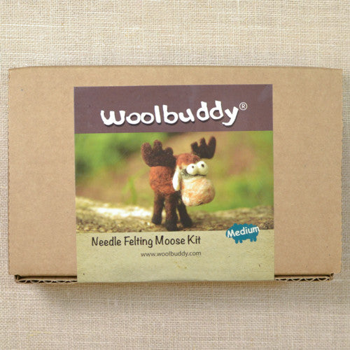 Woolbuddy Needle Felting Elephant Kit