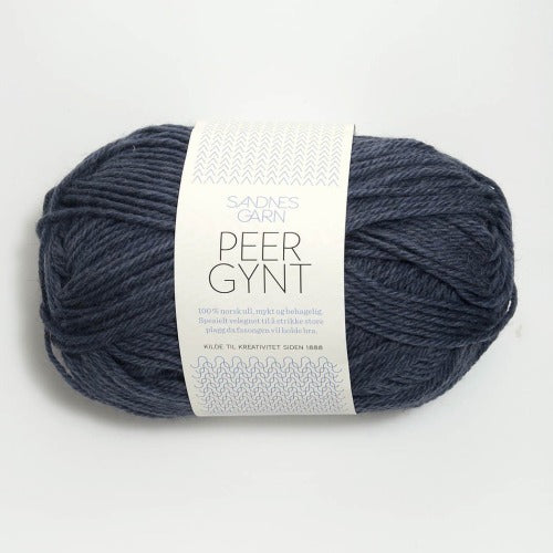 Sandnes Garn Peer Gynt  Blue Grey Heather (6072)