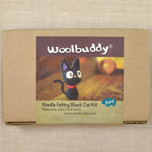 Woolbuddy Needle Felting Cat Kit