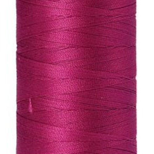 Mettler Silk-Finish Solid Cotton Thread - 547 Yd/500m Espresso Color For Sewing Quilting