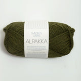 Sandnes Garn Alpakka Moss Green (9573)