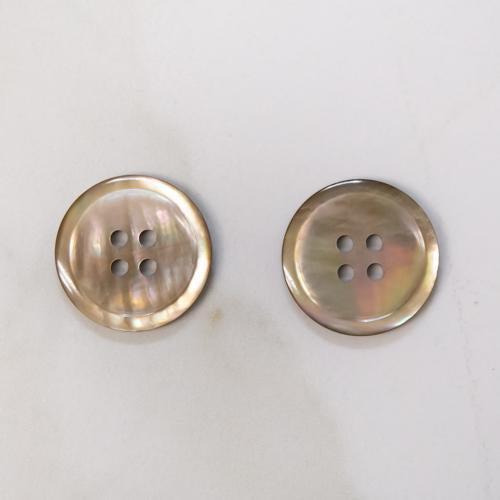 Brown Mother of Pearl Buttons 23mm (No. 23 4H)
