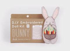 Kiriki - DIY Embroidered Doll Kit - Bunny
