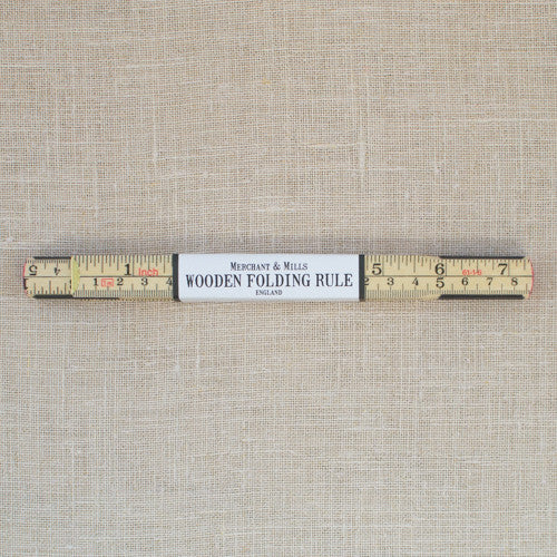 Merchant & Mills Wooden Folding Ruler