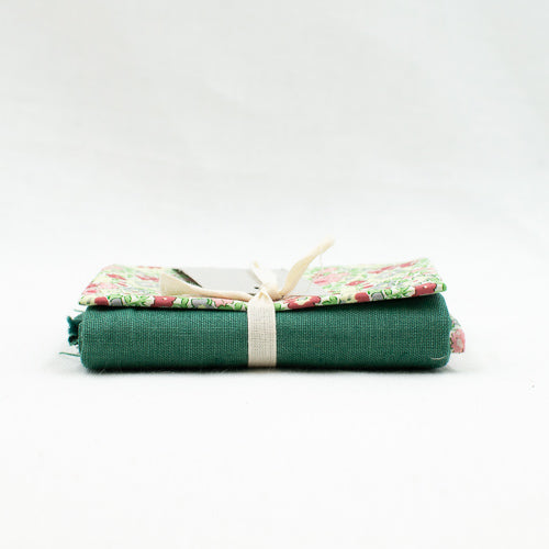Check & Stripe Linen & Liberty Petit Bag
