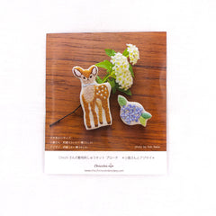 Chicchi Deer & Flowers Pin Kit