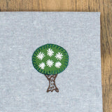 Embroidered Drawstring Bag - B