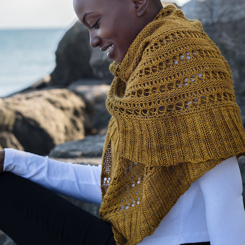 pale gold shawl