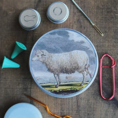 Never Not Knitting Hand-Stitched Leather Tape Measure - The Websters