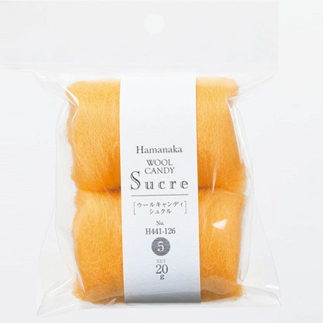 Hamanaka Wool Candy - Sucre - Solid (H441-126)