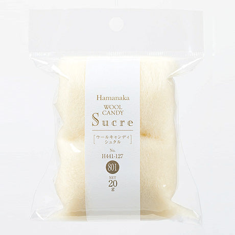 Hamanaka Wool Candy - Sucre -Natural Blend H441-127