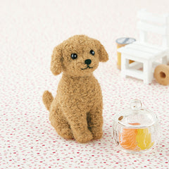 Hamanaka Felt Dog Toy Poodle / Item No. H441-421