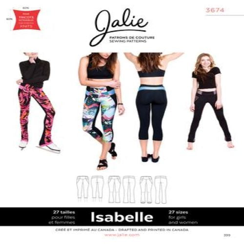 Jalie Patterns -Leggings and Skating Pants