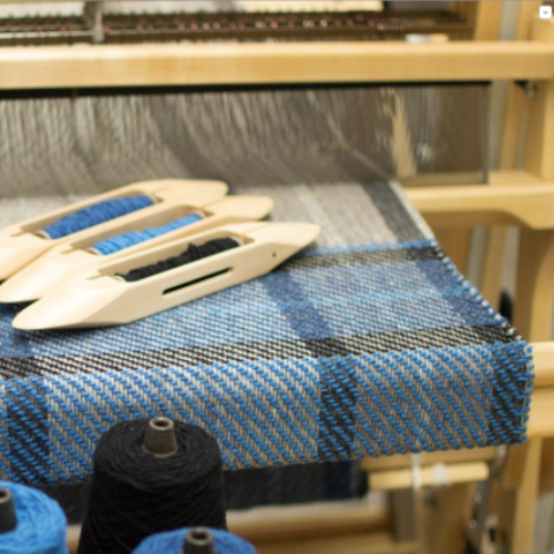 Introduction to Floor Loom Weaving: Weave a Tartan Shawl