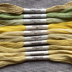Temaricious Natural Embroidery Floss - Summer Pack