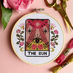 Innocent Bones - The Sun Tarot Cross Stitch Kit