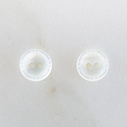 White Mother of Pearl Buttons 11.5 mm (No.234)