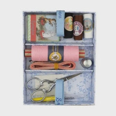 Complete Sewing Set Cat and Dog